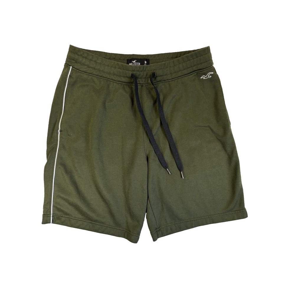 Hollister Men's Med Green Athletic Active‎ Athleisure Shorts Casual Lounge Gym